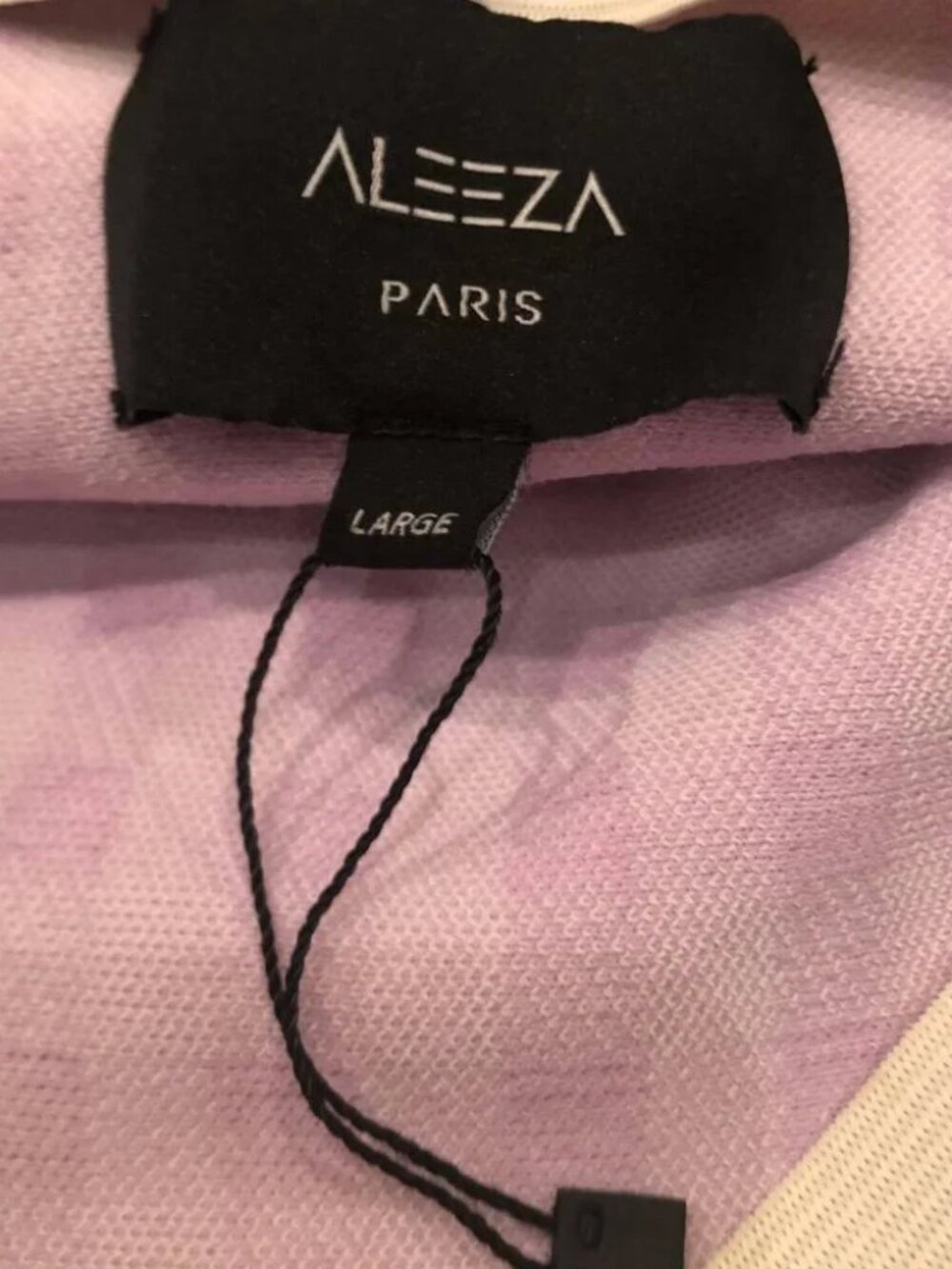 Aleeza Paris Lavender Gingham Pleated Skirt Large NWOT Purple Check Pastel - Picture 5 of 7